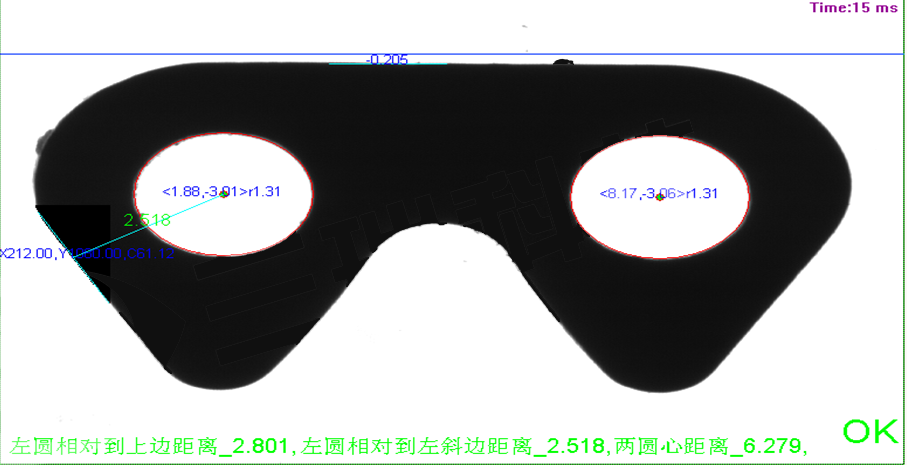 五金冲压件CCD尺寸检测系统-机器视觉_视觉检测设备_3D视觉_缺陷检测