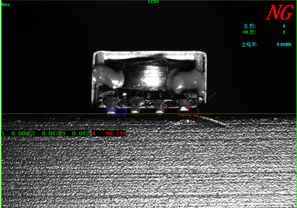 网络变压器检测CCD视觉识别系统-机器视觉_视觉检测设备_3D视觉_缺陷检测