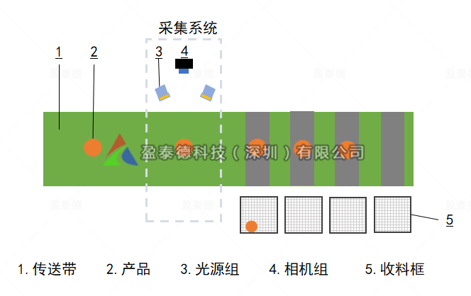 水果自动筛选机（水果不良品机器视觉检测方案）插图1