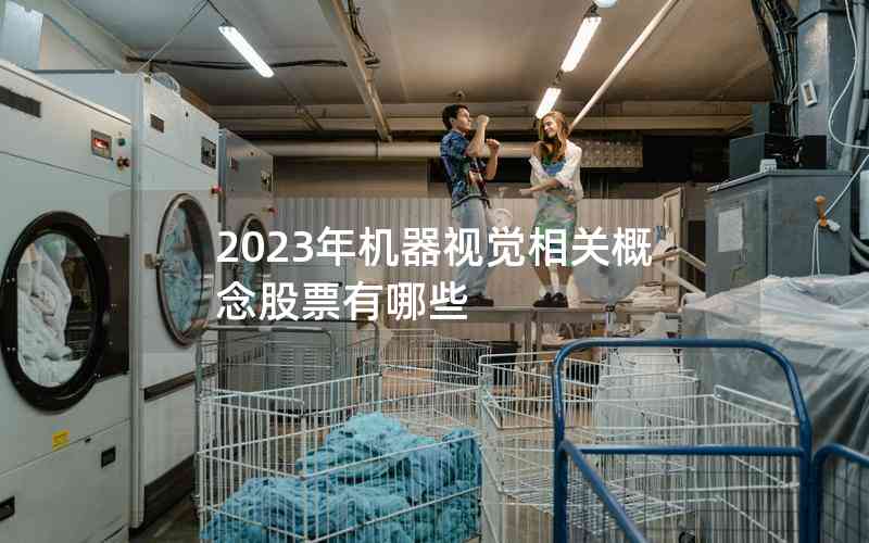 2023年机器视觉相关概念股票有哪些