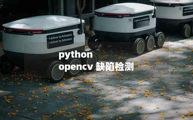 python opencv 缺陷检测