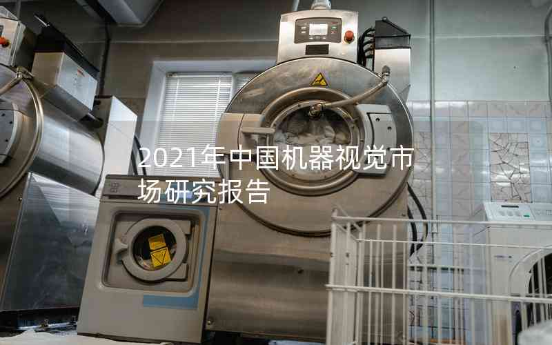 2021年中国机器视觉市场研究报告