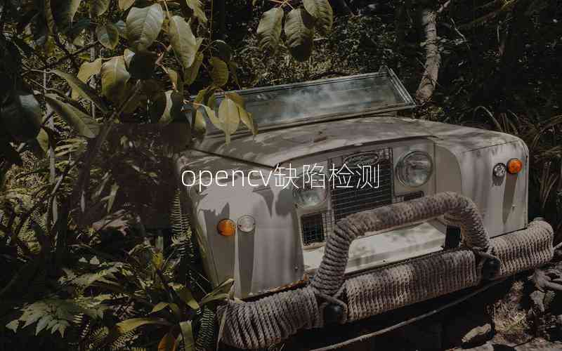 opencv缺陷检测