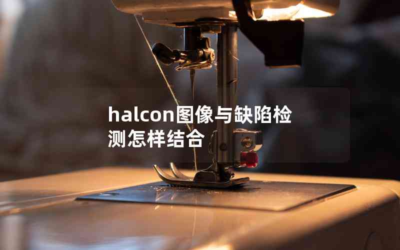 halcon图像与缺陷检测怎样结合