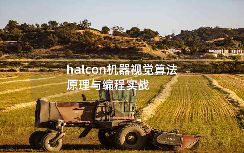 halcon机器视觉算法原理与编程实战