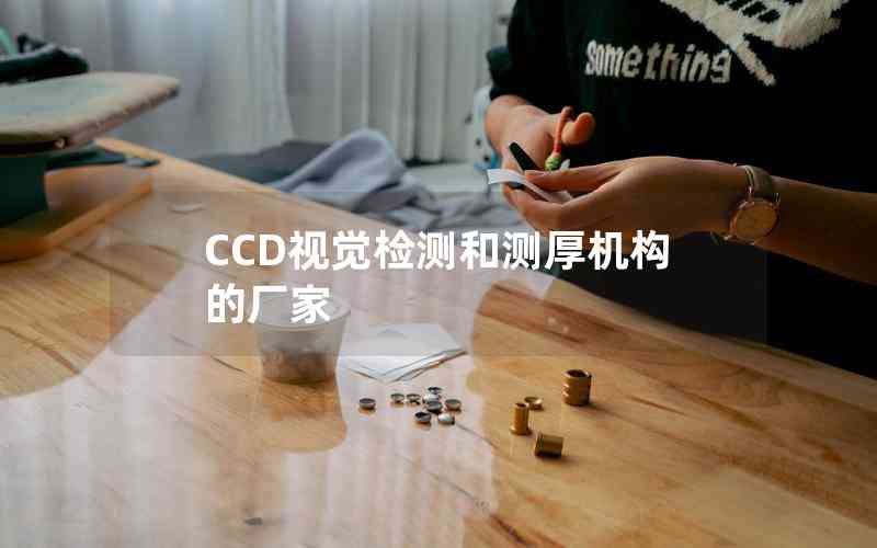 CCD视觉检测和测厚机构的厂家